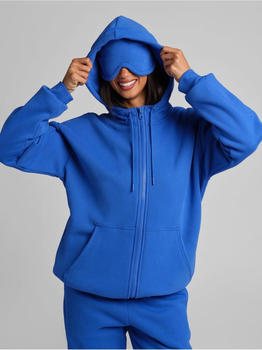 Comfrt Airplane Mode Travel Zip Hoodie unisex size medium